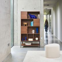 Walnut bookcase, Walnut