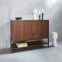 3-door walnut sideboard, Walnut