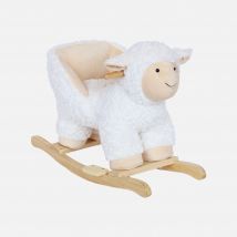 Ovejas balancín para niños, Blanco