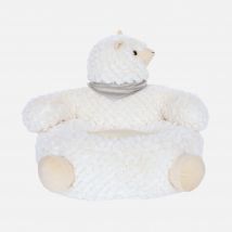 Sillón Llama para niños, Blanco