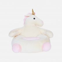 Sillón unicornio para niños, Rose / Blanc