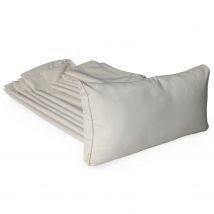 Complete set of cushion covers, Off-White
