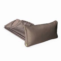Complete set of cushion covers for Genova, Beige-brown