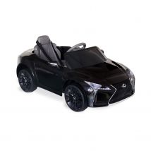 Children's Lexus LC500 ride-on car 1 seat 12V 4Ah, Black