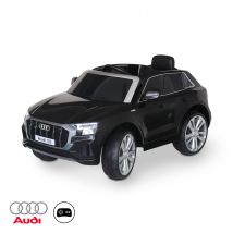Children's Audi Q8 T ride-on car 1 seat 12V 4Ah, Black