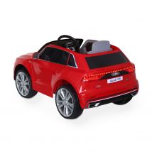 Children's Audi Q8 T ride-on car 1 seat 12V 4Ah, Red