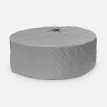 Protective cover for round hot tub,