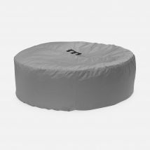Protective cover for round hot tub,