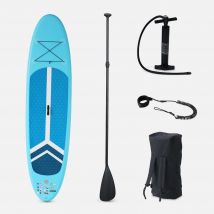 9.35ft inflatable stand-up paddleboard with accessory kit, Blue