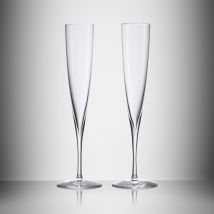 Waterford Elegance Champagne Trumpet Champagne Flute, Set of 2