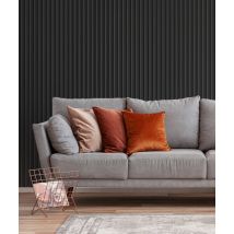 275x50x1,8 cm MB - LIRA (antracyt) - Lakierowany panel ścienny 3D