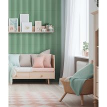 50x50x1,8 cm MB - LUNA (zielony) - Lakierowany panel ścienny 3D