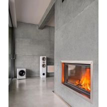 100x50 cm LS - (ciemny popiel) - płyta z betonu architektonicznego GRC