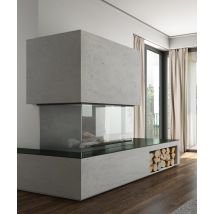 100x50 cm LS - (jasny popiel) - płyta z betonu architektonicznego GRC