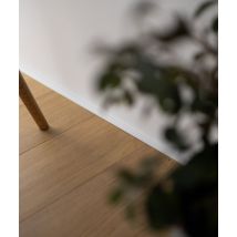 200 x 1,6 x 0,1 cm Minileiste - (biały RAL 9016) - Minimalistyczna listwa przypodłogowa - AL16X2-04