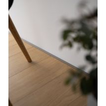 200 x 1,6 x 0,1 cm Minileiste - (tytanowy) - Minimalistyczna listwa przypodłogowa AL16X5-02