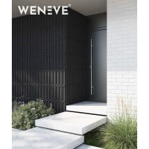 80x41,4 cm VT - PB51 (B15 Grafitowa czerń) CEGIEŁKA - Panel dekor 3D beton architektoniczny
