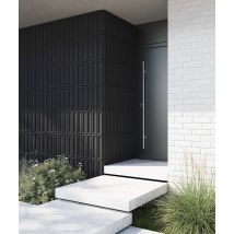 80x41,4 cm VT - PB51 (B15 Grafitowa czerń) CEGIEŁKA - Panel dekor 3D beton architektoniczny
