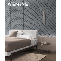 121x50,1 cm VT - PB43 (B8 Stylowy antracyt) JODEŁKA - Panel dekor 3D beton architektoniczny