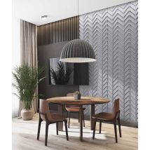 93,9x60 cm VT - PB47 (S96 Chłodna szarość) JODEŁKA - Panel dekor 3D beton architektoniczny