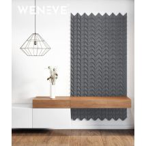 93,5x60 cm VT - PB49 (B8 Stylowy antracyt) JODEŁKA - Panel dekor 3D beton architektoniczny