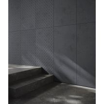 135x59,8 cm VT - PB53 (B15 Grafitowa czerń) BLACHA - Panel dekor 3D beton architektoniczny
