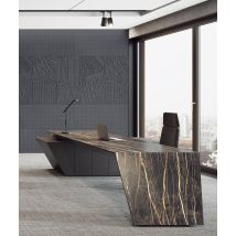 135x60 cm VT - PB55 (B15 Grafitowa czerń) KROPKI - Panel dekor 3D beton architektoniczny