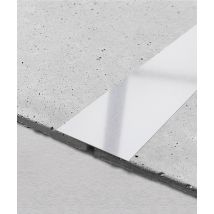 270x10x0,06 cm SM - (srebrny matowy) - stalowa listwa dekoracyjna płaska [GTU_08]