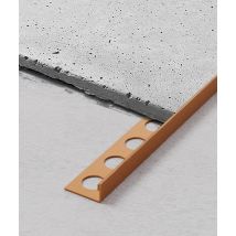 270x2x1,05 cm SM - (miedziany matowy) - stalowa listwa dekoracyjna J [GTU_08]