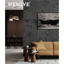 100x50 cm DS - (grafitowy, czarne kruszywo) - płyta beton architektoniczny ultralekka