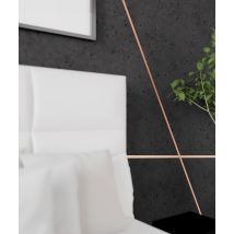 270x5x0,06 cm SM - (miedziany matowy) - stalowa listwa dekoracyjna płaska [GTU_08]