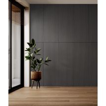 135x47,8 cm VT - PB38 (B15 czarny) LAMEL - Panel dekor 3D beton architektoniczny
