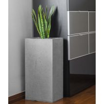 31x25x93 cm CT - Donica betonowa w kształcie prostokąta (antracytowa)