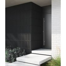 80x41,4 cm VT - PB51 (B15 Grafitowa czerń) CEGIEŁKA - Panel dekor 3D beton architektoniczny