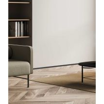 200 x 1,6 x 2 cm Minileiste - (antracyt RAL 7016) - Minimalistyczna listwa przypodłogowa cokołowa - SL16X2-06