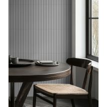 50x50x1,8 cm MB - LUNA (szary RAL 7047) - Lakierowany panel ścienny 3D