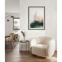 100x50 cm LS - (biały) - płyta z betonu architektonicznego GRC