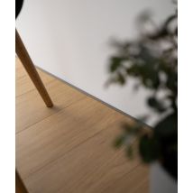 200 x 1 x 0,1 cm Minileiste - (tytanowy) - Minimalistyczna listwa przypodłogowa AL10X5-02