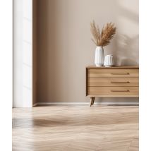 200 x 1,6 x 4,5 cm LUMINIO™ - (biały RAL 9016) - listwa przypodłogowa cokołowa aluminiowa - H45