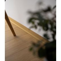 200 x 1,6 x 4,5 cm LUMINIO™ - (złoty) - listwa przypodłogowa cokołowa aluminiowa - H45