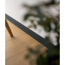 200 x 1,6 x 4,5 cm LUMINIO™ - (antracytowy RAL 7016) - listwa przypodłogowa cokołowa aluminiowa - H45