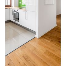 200 x 2 x 0,1 cm Minileiste - (antracyt RAL 7016) - Minimalistyczna listwa aluminiowa łączeniowa progowa UL20X5-06