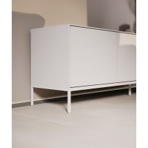 200 x 1,6 x 2,5 cm Minileiste - (tytanowy) - Minimalistyczna listwa przypodłogowa cokołowa LED ready SLED16X5-02