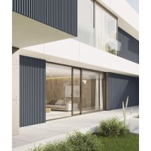 135x38 cm VT - PB41 (B8 Stylowy antracyt) LAMEL - Panel dekor 3D beton architektoniczny