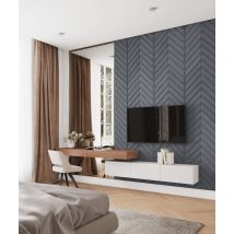 118,8x60 cm VT - PB45 (B8 Stylowy antracyt) JODEŁKA - Panel dekor 3D beton architektoniczny