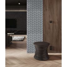 93,5x60 cm VT - PB48 (S96 Chłodna szarość) JODEŁKA - Panel dekor 3D beton architektoniczny