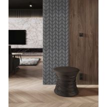 93,5x60 cm VT - PB48 (B8 Stylowy antracyt) JODEŁKA - Panel dekor 3D beton architektoniczny