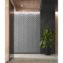 115,6x60 cm VT - PB50 (S96 Chłodna szarość) JODEŁKA - Panel dekor 3D beton architektoniczny