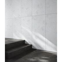 135x59,8 cm VT - PB53 (S50 Mglista szarość) BLACHA - Panel dekor 3D beton architektoniczny