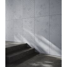 135x59,8 cm VT - PB53 (S96 Chłodna szarość) BLACHA - Panel dekor 3D beton architektoniczny